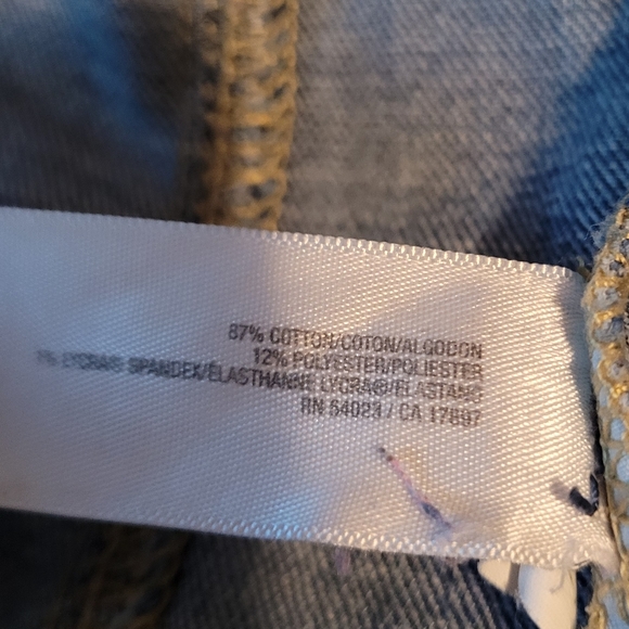 ♡HOST PICK♡ Old Navy Blue Jean Demin Jacket Collared Button-Down Long Sleeve - Picture 5 of 5